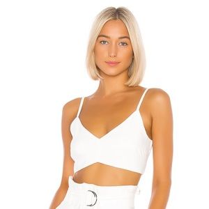 NWT Sabina Musayev Hunter Top in Ivory